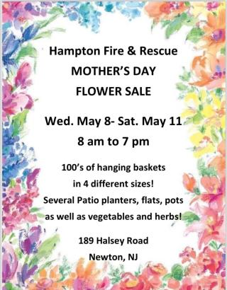 Hampton Twp Fire & Rescue Flower Sale Flower