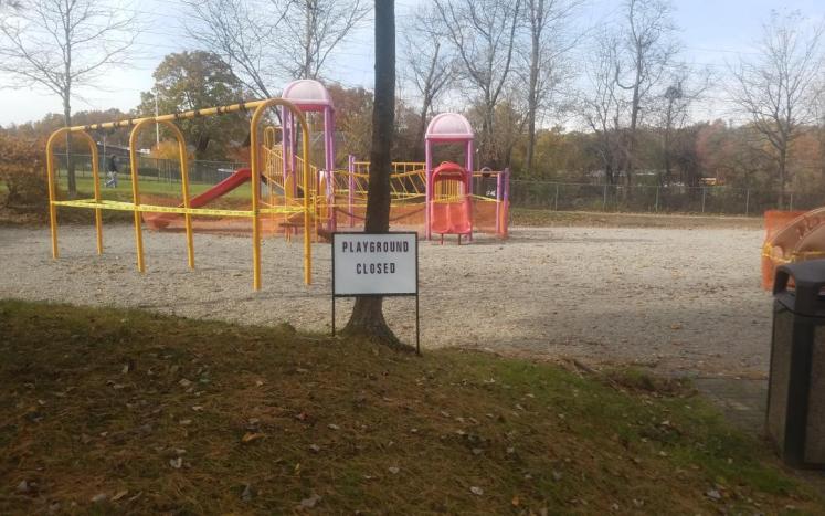 playground closed